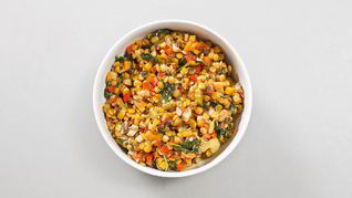 Чечевица с овощами