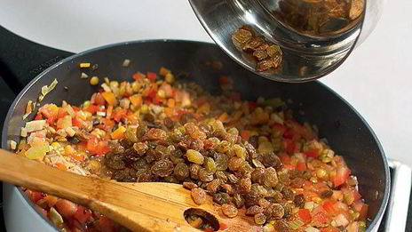 чечевица с овощами