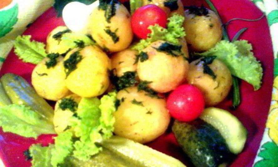 Рецепт картофель ленивый в микроволновке