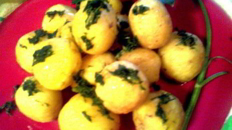 картофель ленивый в микроволновке