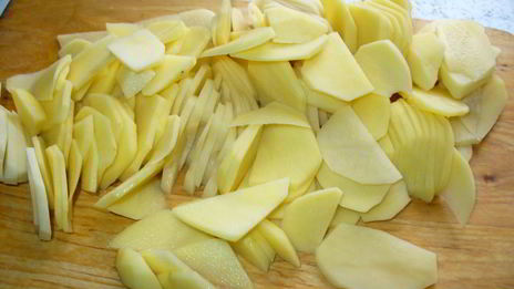 картофель по-королевски