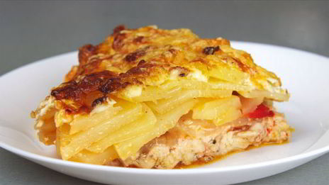 картофель по-королевски