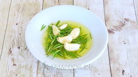 картофель с розмарином и чесноком в духовке