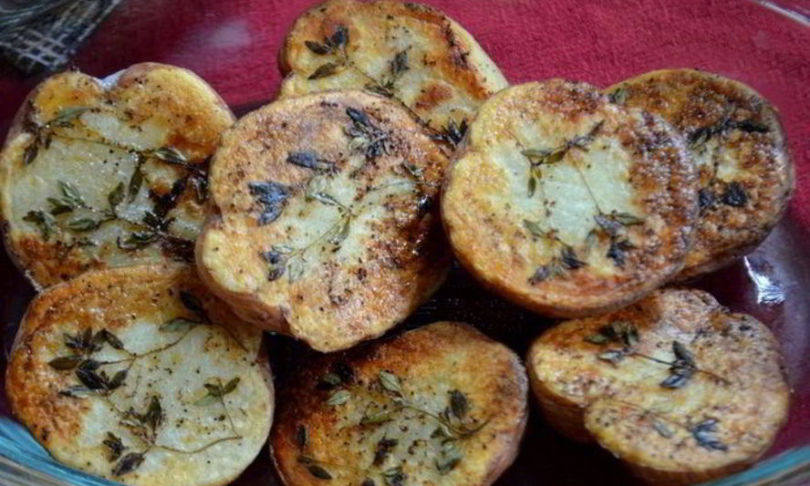 Рецепт картофель с тимьяном