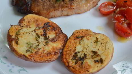 картофель с тимьяном