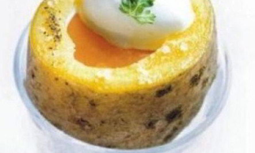 Рецепт картофель с желтком