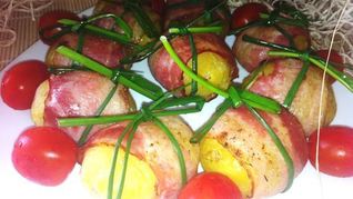 Картофель в обертке