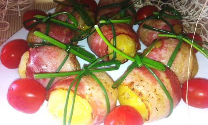 Рецепт картофель в обертке