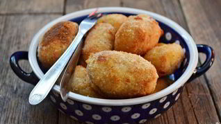 Картофельные крокеты с сыром