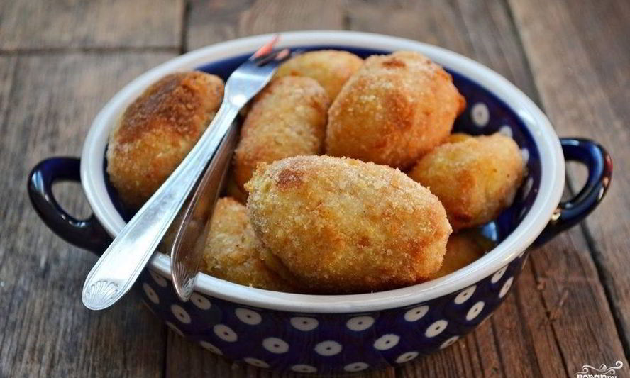 Рецепт картофельные крокеты с сыром