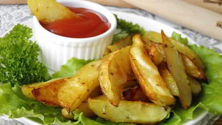 Картошка по-деревенски в духовке