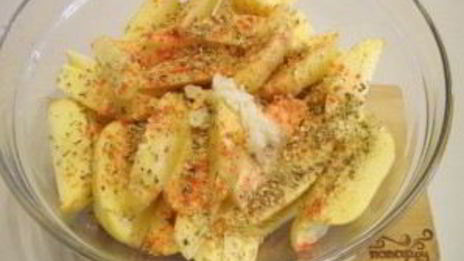 картошка по-деревенски в духовке