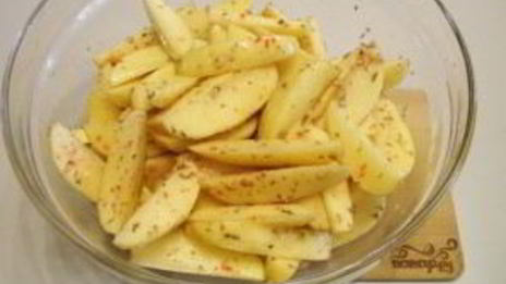 картошка по-деревенски в духовке