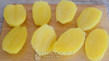 картошка с беконом и сыром в духовке