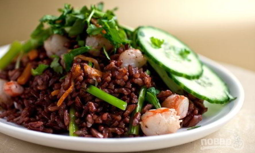 Рецепт красный рис рубин