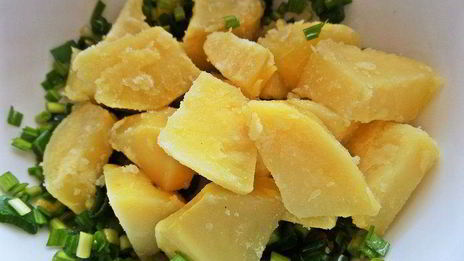 лимонный картофель с луком