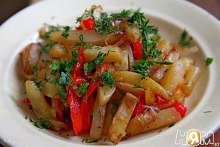 Молодой картофель по-китайски