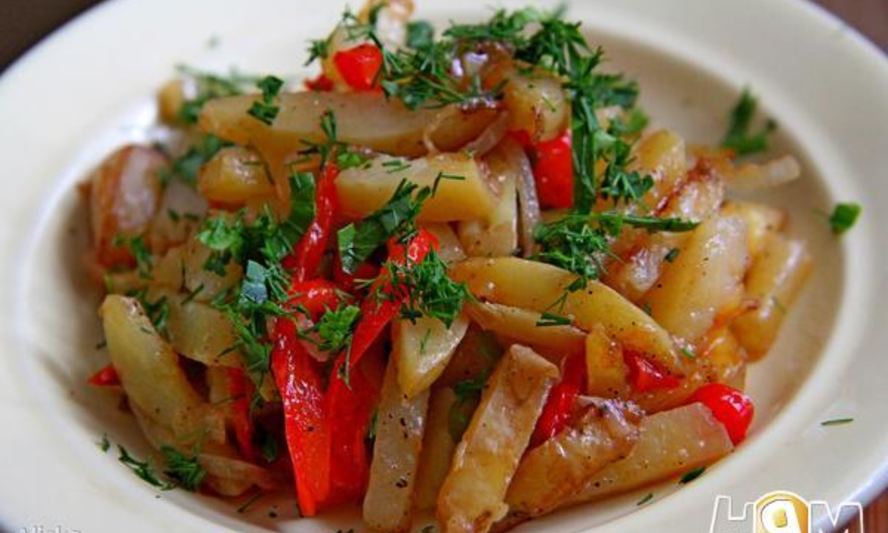 Рецепт молодого картофеля по-китайсков