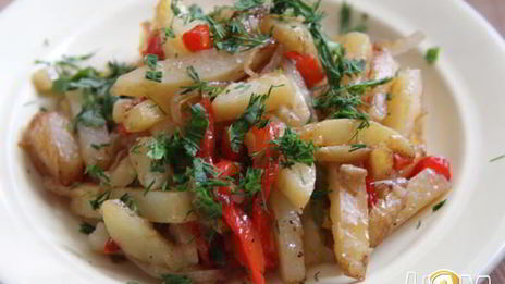 молодой картофель по-китайски