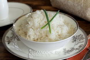 Рассыпчатый рис в мультиварке