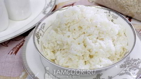 рассыпчатый рис в мультиварке