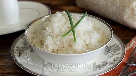 рассыпчатый рис в мультиварке