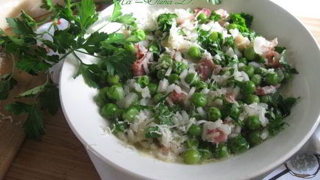 рис и горошек по-венециански