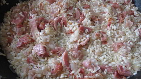 рис и горошек по-венециански