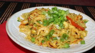 Рис по-тайски с курицей
