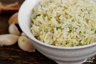 Рис с чесноком