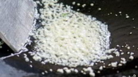 рис с чесноком