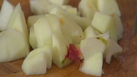 рис с фруктами для детей