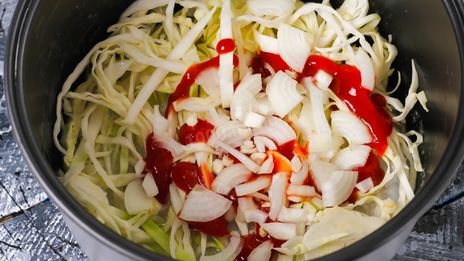 рис с капустой в мультиварке
