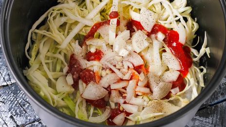 рис с капустой в мультиварке