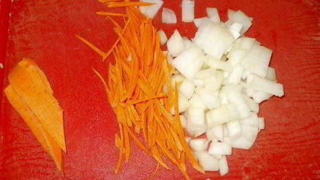 рис с овощами и зеленью