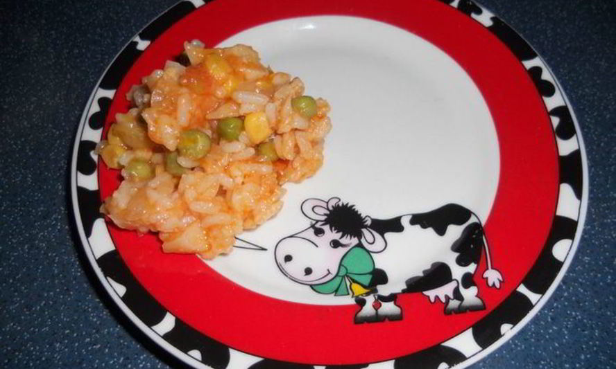 Рецепт рис с овощами