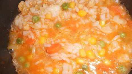 рис с овощами