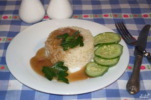 Рис с соусом Терияки