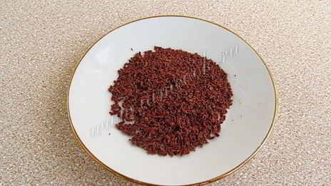 рис со взбитыми сливками