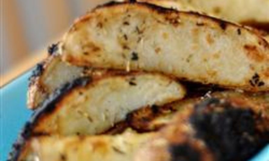 Рецепт румяный картофель гриль