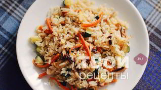 Жареный рис с яйцом по-китайски