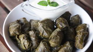 Ароматная долма с мацони