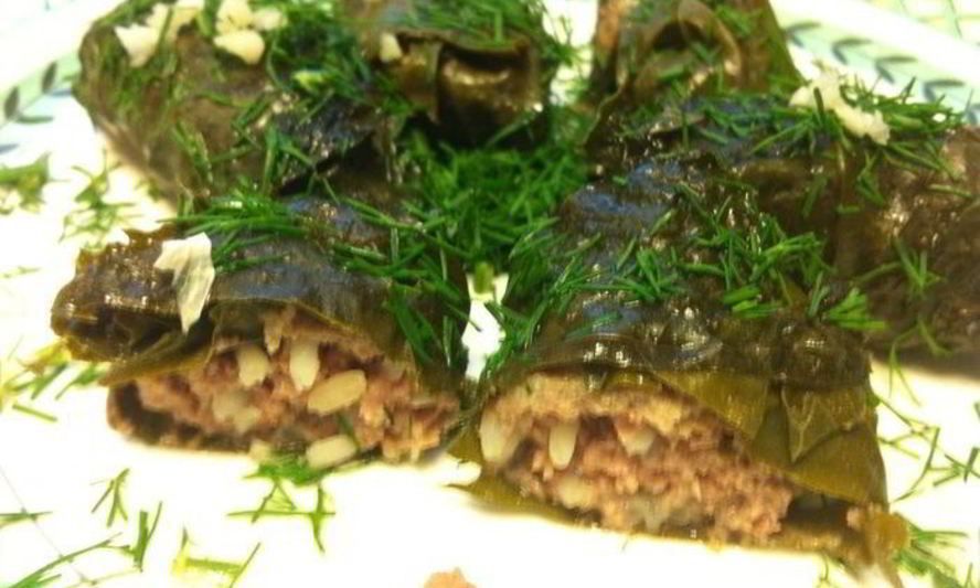 Рецепт долма с говяжьим фаршем