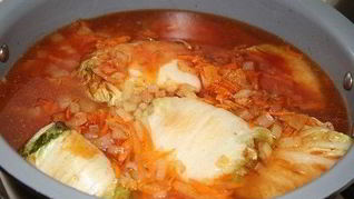 Голубцы из пекинской капусты с мясом по-домашнему