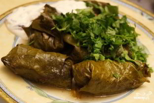 Голубцы из ревеня