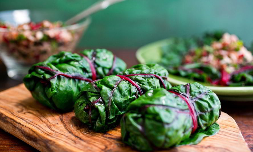 Рецепт голубцов иза свекольных листьева