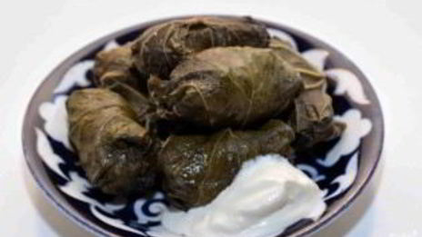 голубцы с бараниной