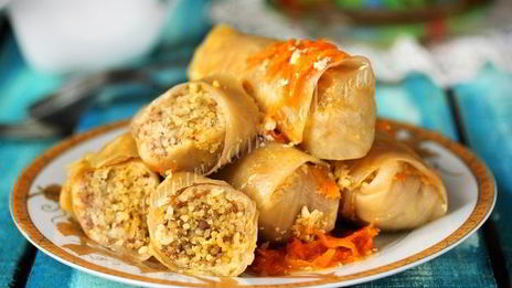 голубцы с фаршем и пшеном в мультиварке