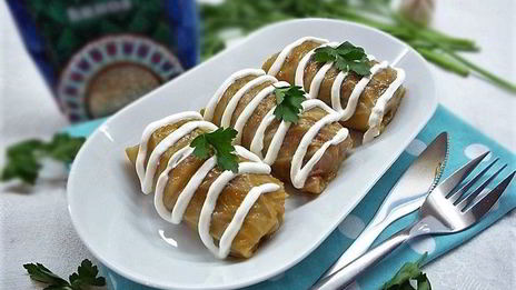 голубцы с индейкой и киноа