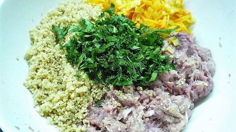 голубцы с индейкой и киноа